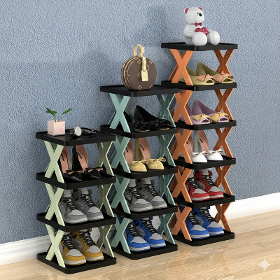Picture of 5-Layer Multipurpose Shoe Rack – Space-Saving, Foldable & Stylish Organizer-D Shop