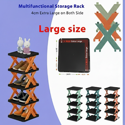 Picture of 5-Layer Multipurpose Shoe Rack – Space-Saving, Foldable & Stylish Organizer-D Shop