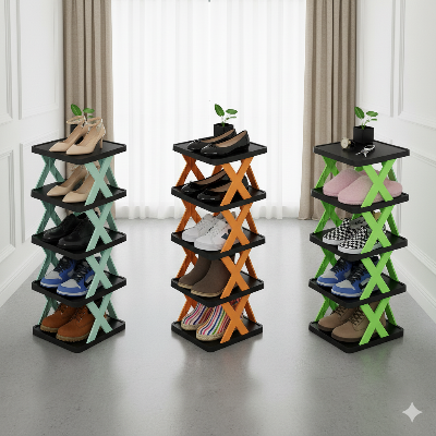 Picture of 5-Layer Multipurpose Shoe Rack – Space-Saving, Foldable & Stylish Organizer-D Shop