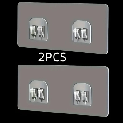 Picture of 2pcs Utility Hooks No-Drill Storage Baskets and Corner Hooks-D shop