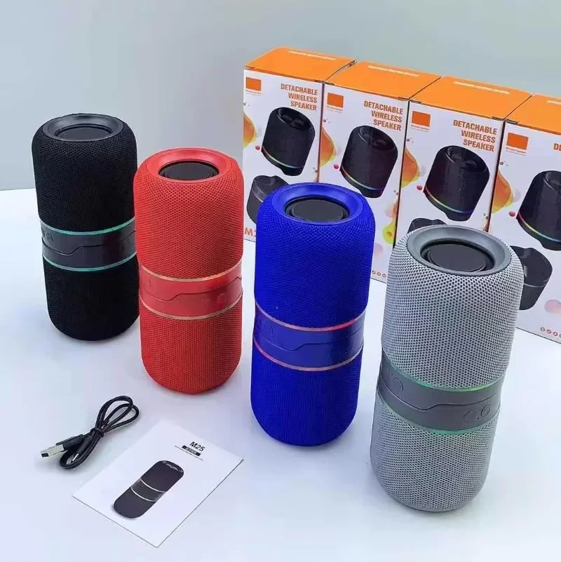 Picture of 2-in-1 Magnetic Speaker Wireless Bluetooth Speaker Dazzling Split Subwoofer Wireless Bluetooth Audio RGB Outdoor Wireless _D Shop