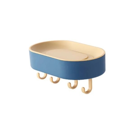 Picture of Punching-free Bathroom Soap Box Drain Hanging Soap Box Soap Storage Rack With Hook