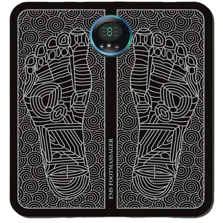 Picture of Electric EMS Foot Massager Pad Foot Massage Mat Feet Muscle Stimulator Improve Blood Circulation Relieve Ache Pain Health Care_D Shop