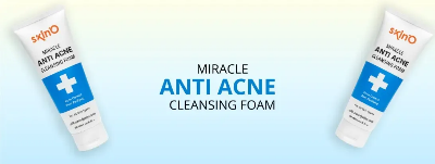 Picture of skinO Miracle Anti Acne Cleansing Foam 100ml
