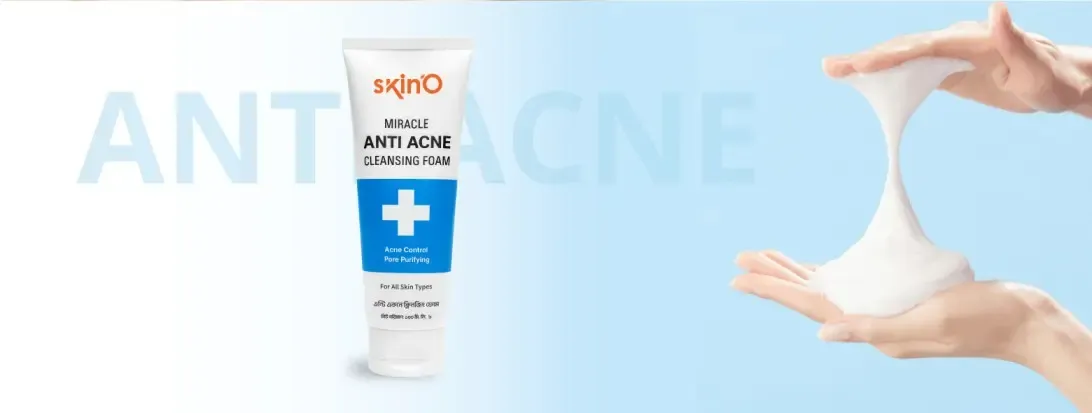 Picture of skinO Miracle Anti Acne Cleansing Foam 100ml