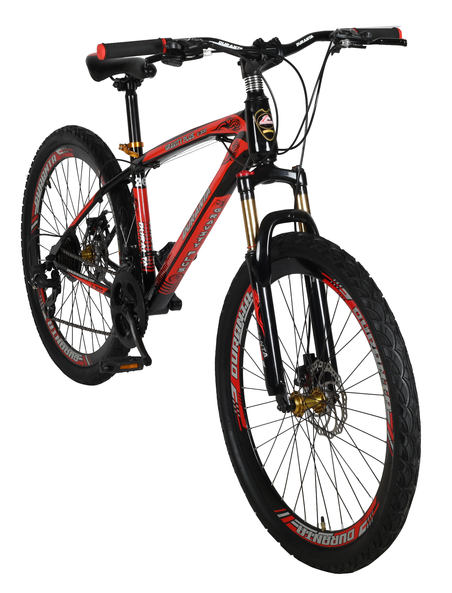 Picture of Duranta Steel 21-Spd Gravity Plus 26" Red Bicycle 