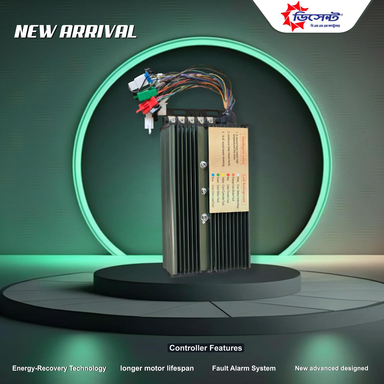 Picture of Mishuk PMSM Motor & Controller set 2000 watt