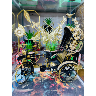 Picture of Royal Elegance Vintage Rickshaw Showpiece
