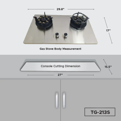 Picture of Gazi Smiss Gas Stove (TG-213S) (Best Price)