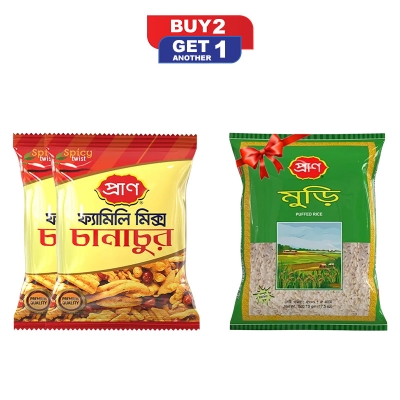 Picture of PRAN Family Mix Chanachur 300gm 