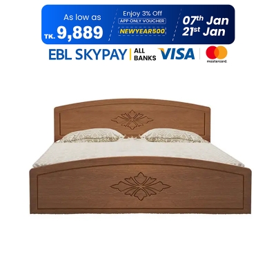 Picture of Regal Laminated Board Sizzling Bed Antique SIZZLING-BDH-121-1-1-20(CLASSIC)(DOUBLE)