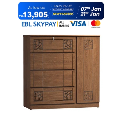 Picture of Regal WARDROBE CHEVRON WDH-145-1-1-20