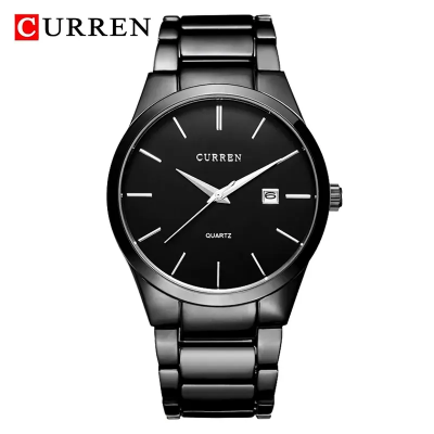 Picture of Curren 8106 Luxury fashion Watch For Men Full Black