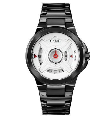Picture of Skmei 1699 special dial quartz quality wrist watch- White