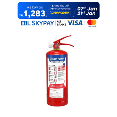 Picture of Safemet Fire Extinguisher ABC Dry Powder 3kg