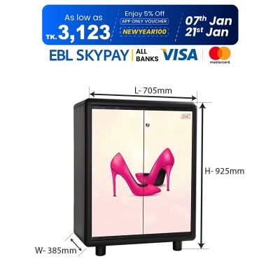 Picture of PVC Shoe Rack (Knock D) Daisy