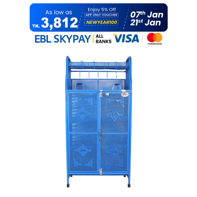 Picture of Royal Kitchen Shelf Trendy 2 Door Blue