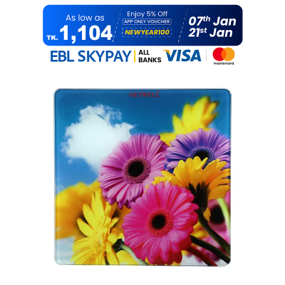 Picture of Getwell Digital Body Weighing Scale 180kg - Model 005 for Accurate Weight