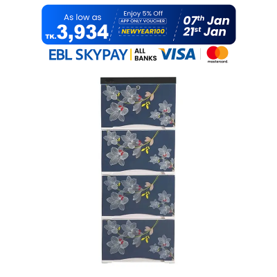 Picture of Supreme Wardrobe (Single-4D) Lily Aqua