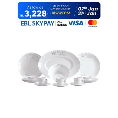 Picture of 36Pcs Dinner Set-Opal flora