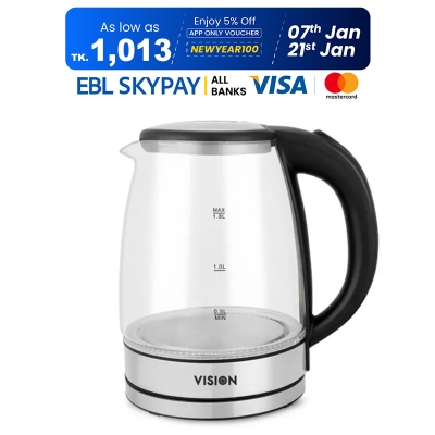 Picture of Vision E.Kettle 1.8L VIS-EK-016 Glass