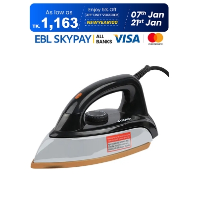 Picture of VISION Electronic Iron 1200W with Overheat and Burn Protection  VIS-DEI- 005 