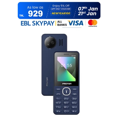 Picture of Proton Star Feature Phone with Digital Camera and 1900 mAH Battery (Multicolor)