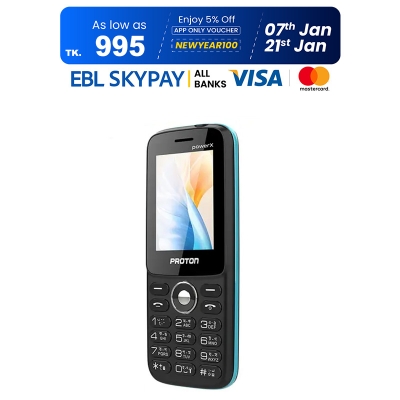 Picture of Proton Mobile Phone-RE-PowerX with 3000mAH Monstar Battery and Big Torch