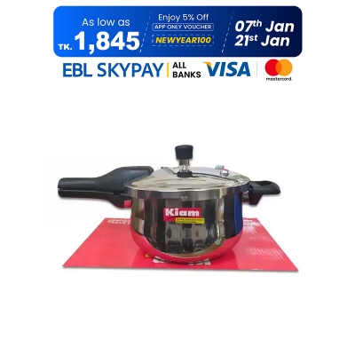 Picture of Kiam SS Pressure Cooker –4.5 LTR