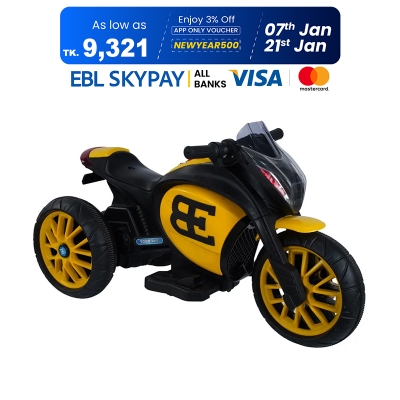 Picture of Jim & Jolly Boss Bike V-2 Knock Down - Yellow