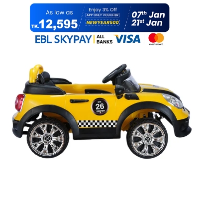 Picture of PlayTime Mini Copper Car-Yellow