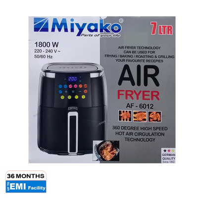 Picture of Miyako AF-6012 Digital Touch Control Panel Air Fryer-7 Ltr