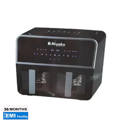 Picture of Miyako AF-4590 Double Chamber Digital Touch Panel Air Fryer, 9Liters.