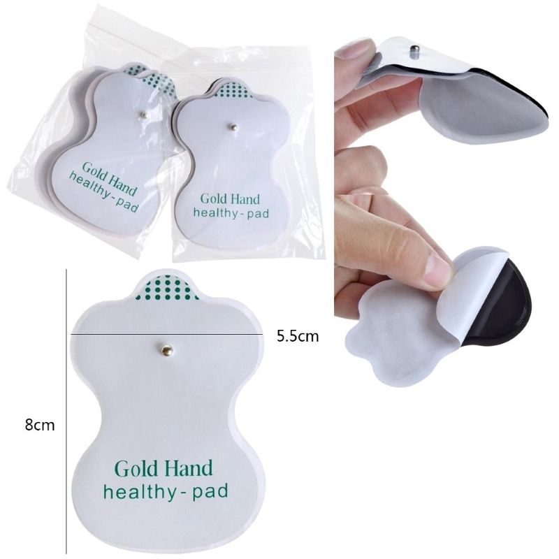 Picture of Gold Healthy Pad (2 pcs Pads Only) for Digital AcupanctureTherapy