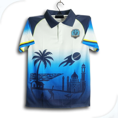 Picture of Noakhali Express Premium Cricket Jersey For Men - BPL Half Sleeve Collar Polo Jersey - Noakhali BPL Jersey 2026