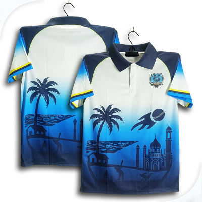 Picture of Noakhali Express Premium Cricket Jersey For Men - BPL Half Sleeve Collar Polo Jersey - Noakhali BPL Jersey 2026