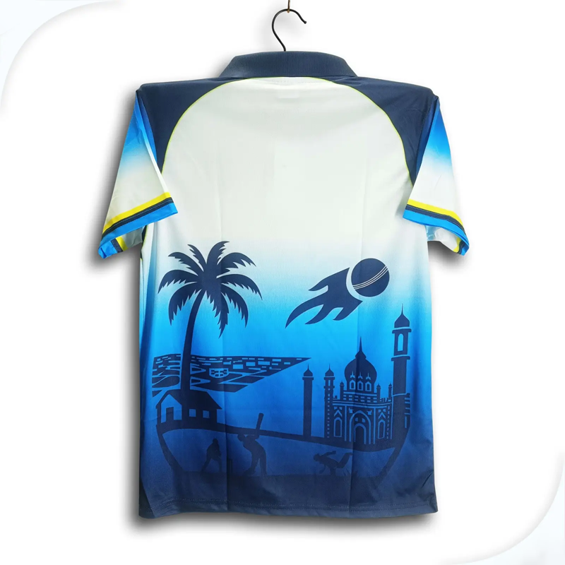 Picture of Noakhali Express Premium Cricket Jersey For Men - BPL Half Sleeve Collar Polo Jersey - Noakhali BPL Jersey 2026