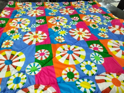 Picture of  Comfy Comforter Double 233cm x 208cm Q-207(Random Multi Color)