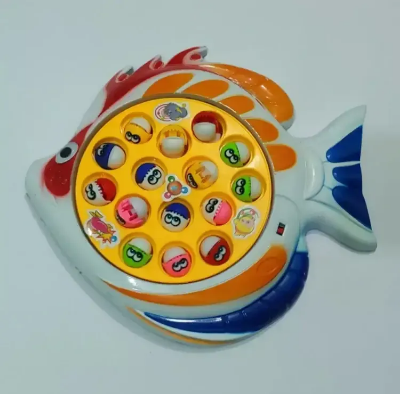 Picture of Fun Fishing Board Game Toy with Music for Kids (15 Fish)