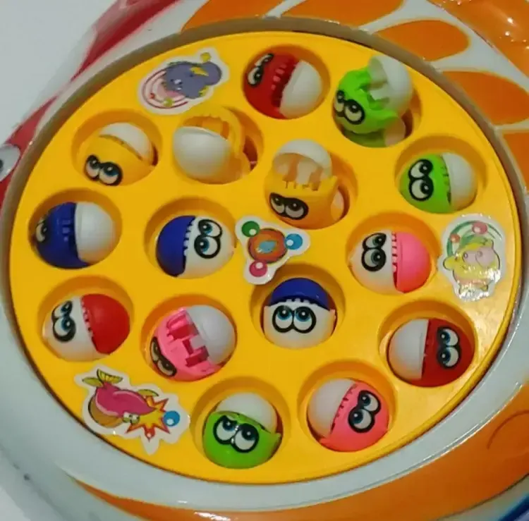 Picture of Fun Fishing Board Game Toy with Music for Kids (15 Fish)