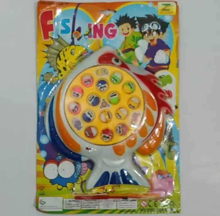 Picture of Fun Fishing Board Game Toy with Music for Kids (15 Fish)