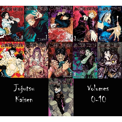 Picture of Jujutsu Kaisen Manga Complete Book Set Volumes 0/10 Paperback  January 1, 2020