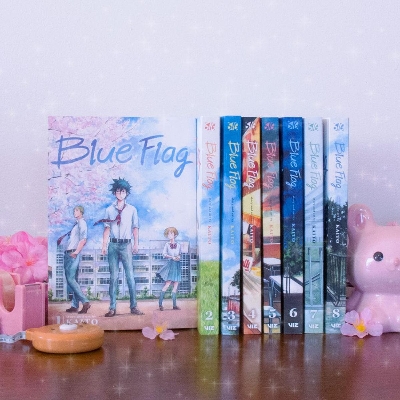 Picture of Blue Flag KAITO Volumes 1-8 New English Comics Full Set Manga