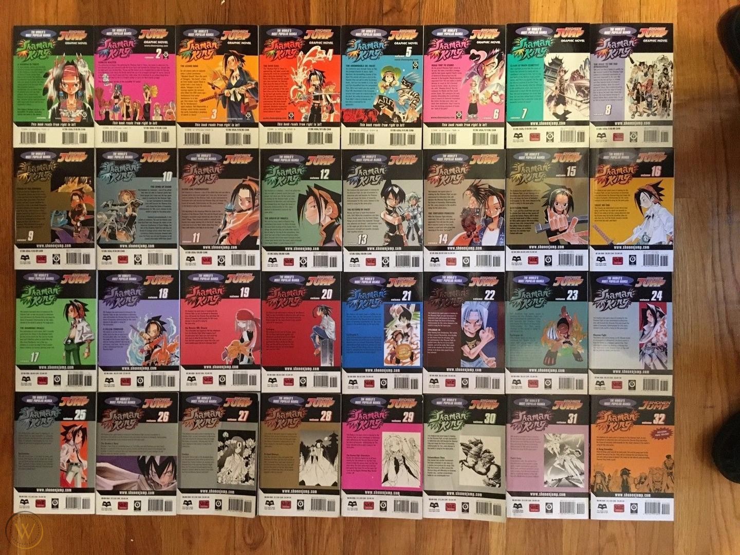 Picture of Shaman King Shonen Jump Volume 1-32 Paperback  January 1, 2009