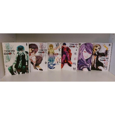 Picture of TOKYO GHOUL 1-6 SUI ISHIDA MANGA SERIES VGC