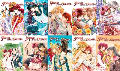 Picture of Yona of the Dawn Series: Mizuho Kusanagi (Author) Vol 1-10  book collection set Paperback  January 1, 2020