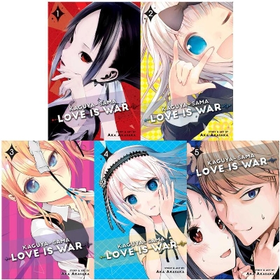 Picture of Kaguya-sama: Love Is War, Vol. (1-5)  Kindle & comiXology (5 books)