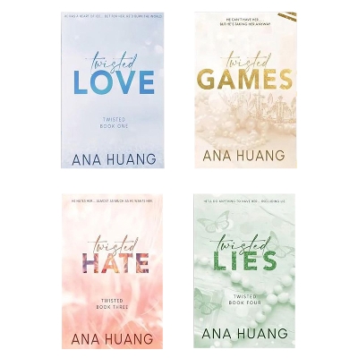 Picture of twisted love + twisted games + twisted hate + twisted lies (4  book set)