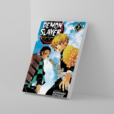 Picture of Demon Slayer: Kimetsu no Yaiba, Vol. 3  Paperback  December 1, 2020