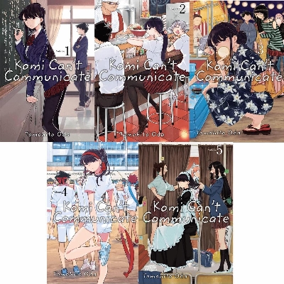 Picture of Komi Canot Communicate  Vol 1-5 by Tomohito Oda Paperback  January 1, 2020